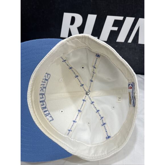 Denver Nuggets Fitted Reebok hat 7 and 3/8 White & Blue - Picture 6 of 7